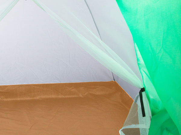 Turistinė palapinė su baldakimu iglo 4 asmenims