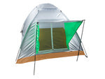 Turistinė palapinė su baldakimu iglo 4 asmenims