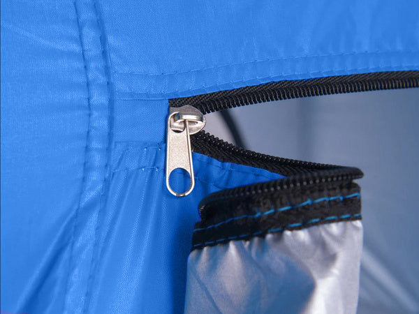 Paplūdimio palapinės persirengimo kambarys dušas tualetas wc