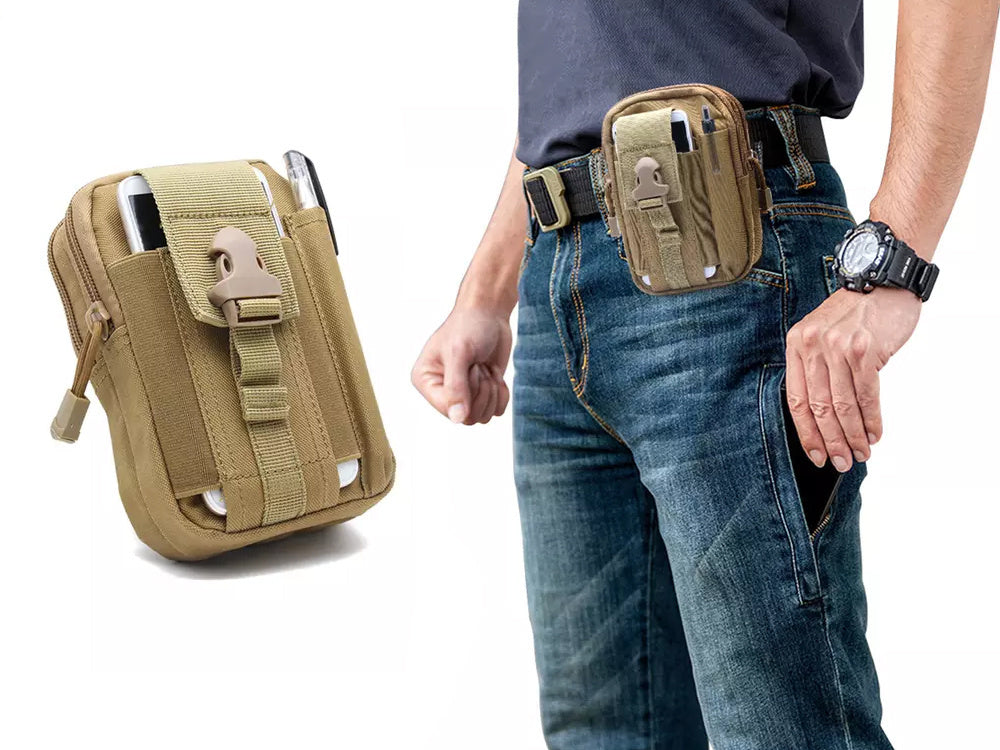Karinis taktinis molle diržo dėklas, Smėlio spalvos, Szín, Bézs