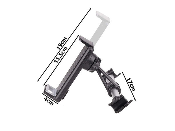 Automobilinis planšetinio telefono laikiklis galvos atramai