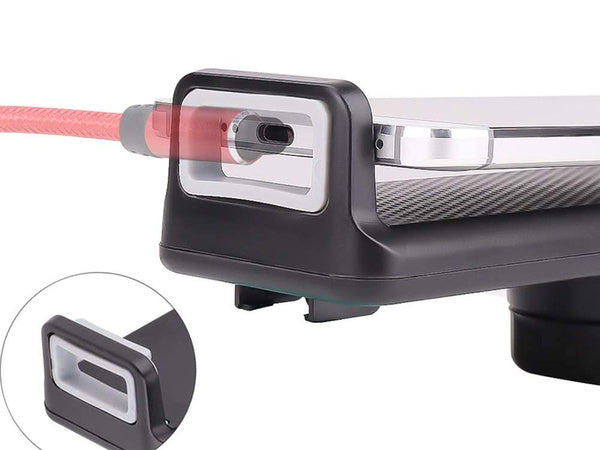 Automobilinis planšetinio telefono laikiklis galvos atramai