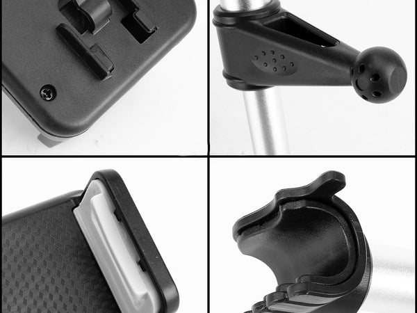 Automobilinis planšetinio telefono laikiklis galvos atramai