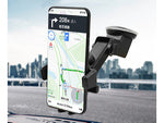 Automobilio laikiklis telefonui, priekiniam stiklui, kabinai, tvirtas