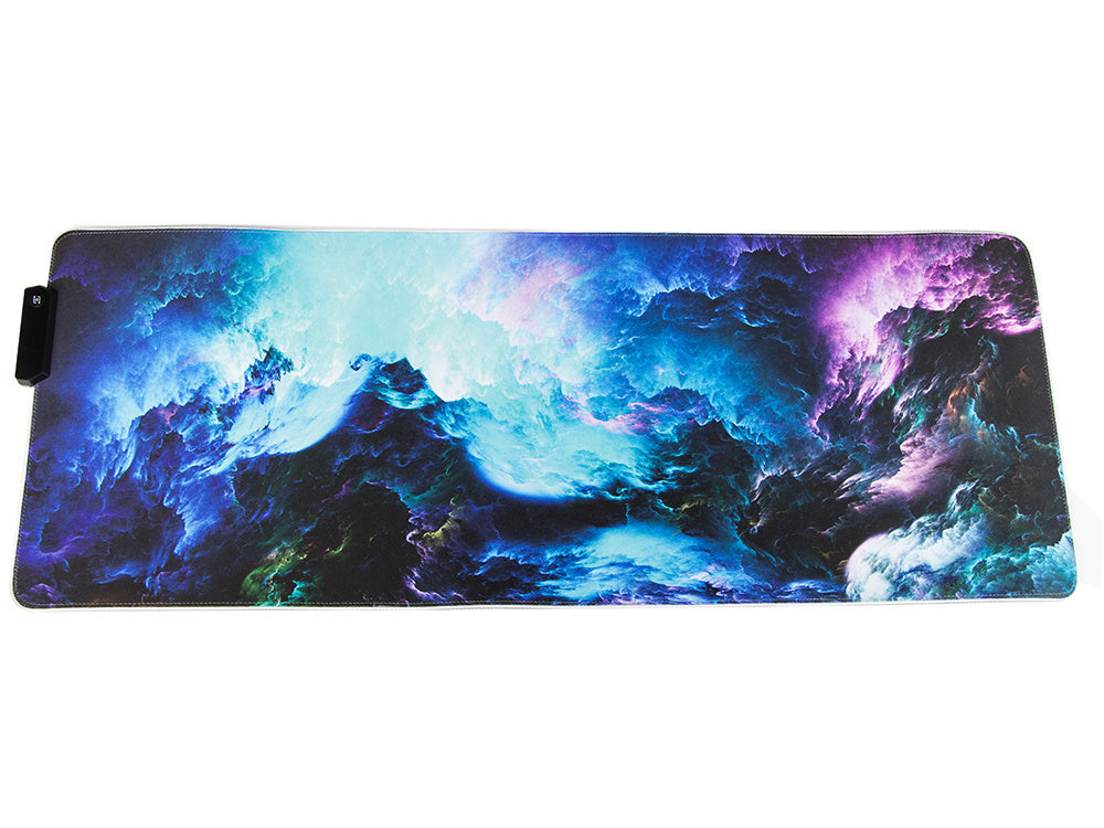 Led rgb apšvietimas žaidimų pelės padas