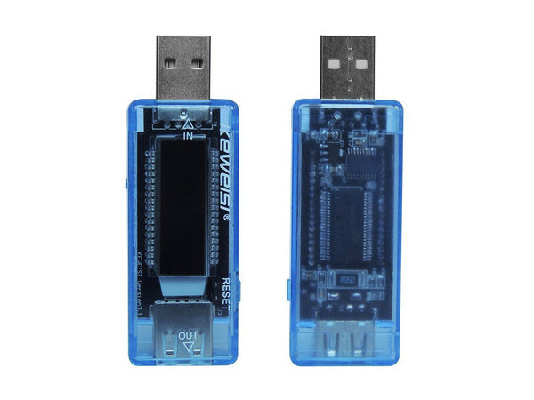Voltmetras usb ampermetras įtampos testeris