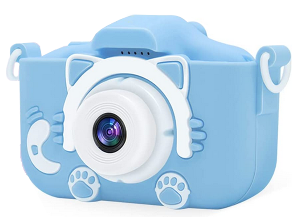 Skaitmeninis fotoaparatas vaikams su žaidimais fotoaparato žaidimai kitty