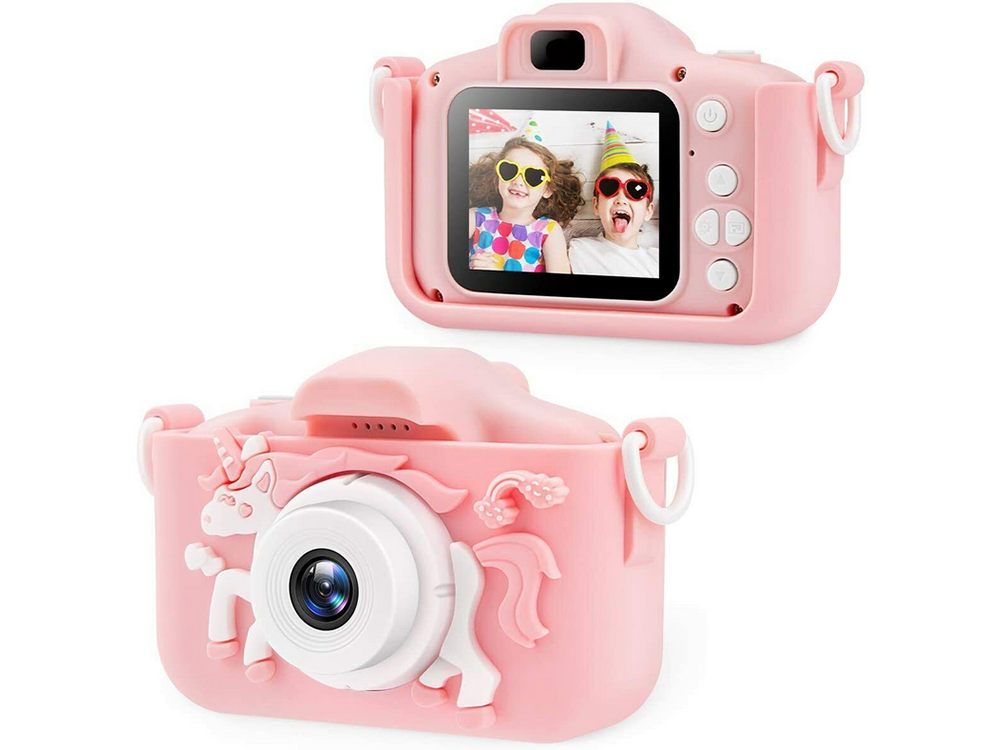 Fotoaparatas vaikams vienaragis, Rožinė, Szín, Rózsaszín