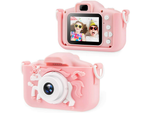 Fotoaparatas vaikams vienaragis, Rožinė, Szín, Rózsaszín