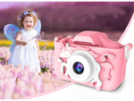 Fotoaparatas vaikams vienaragis, Rožinė, Szín, Rózsaszín