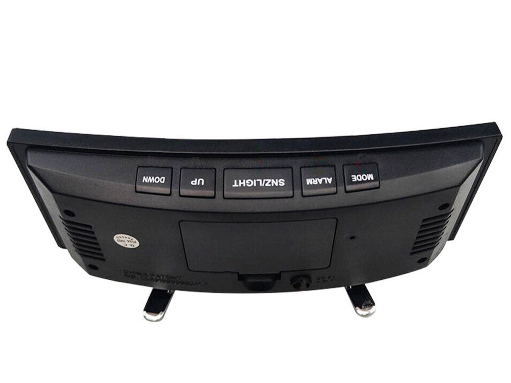 Skaitmeninis laikrodis elektroninis žadintuvas led termometras