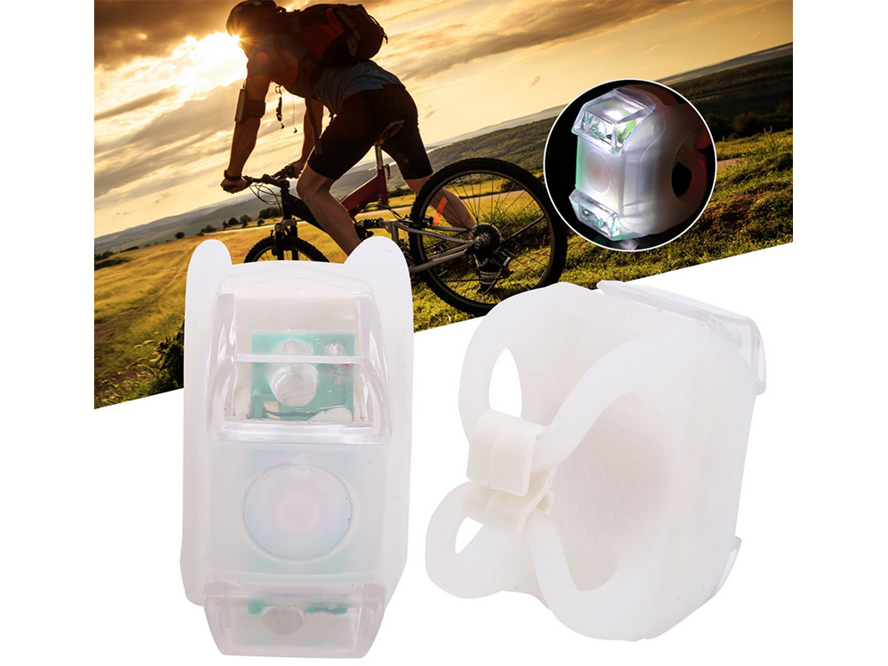 Led dviračių žibintai priekiniai galiniai 2 vnt.