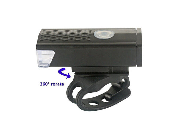 Led rinkinys galinis priekinis usb dviračio žibintas