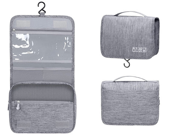 Kosmetikos kelionių pakabinamas vonios kambario organizatorius