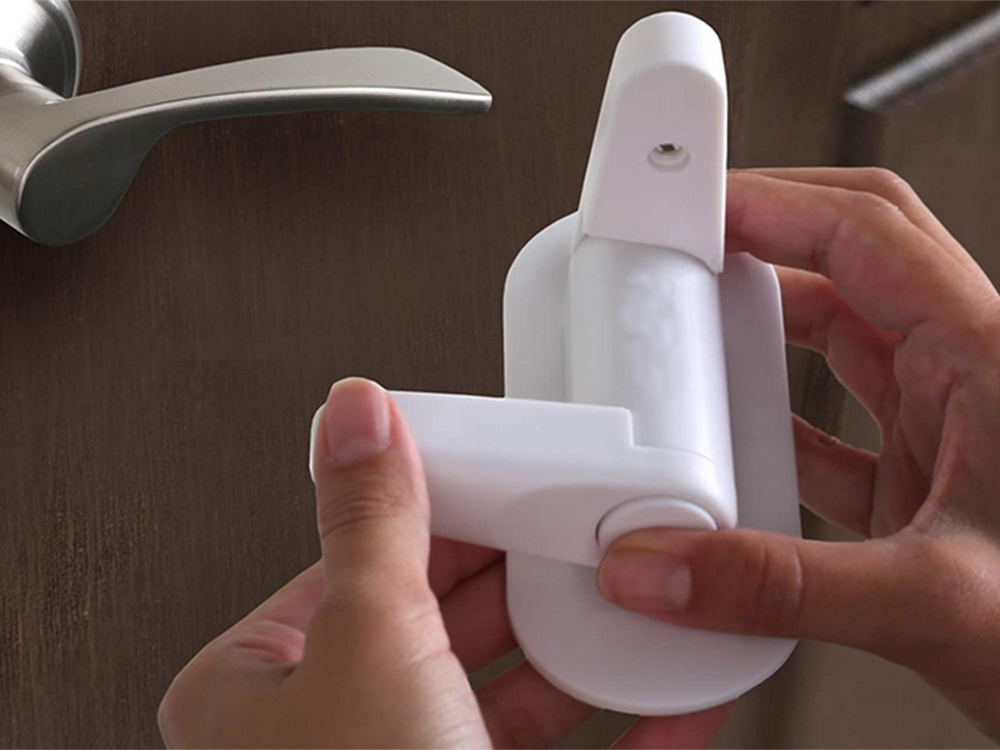 Langų rankenos apsauginis užraktas 2 vnt.