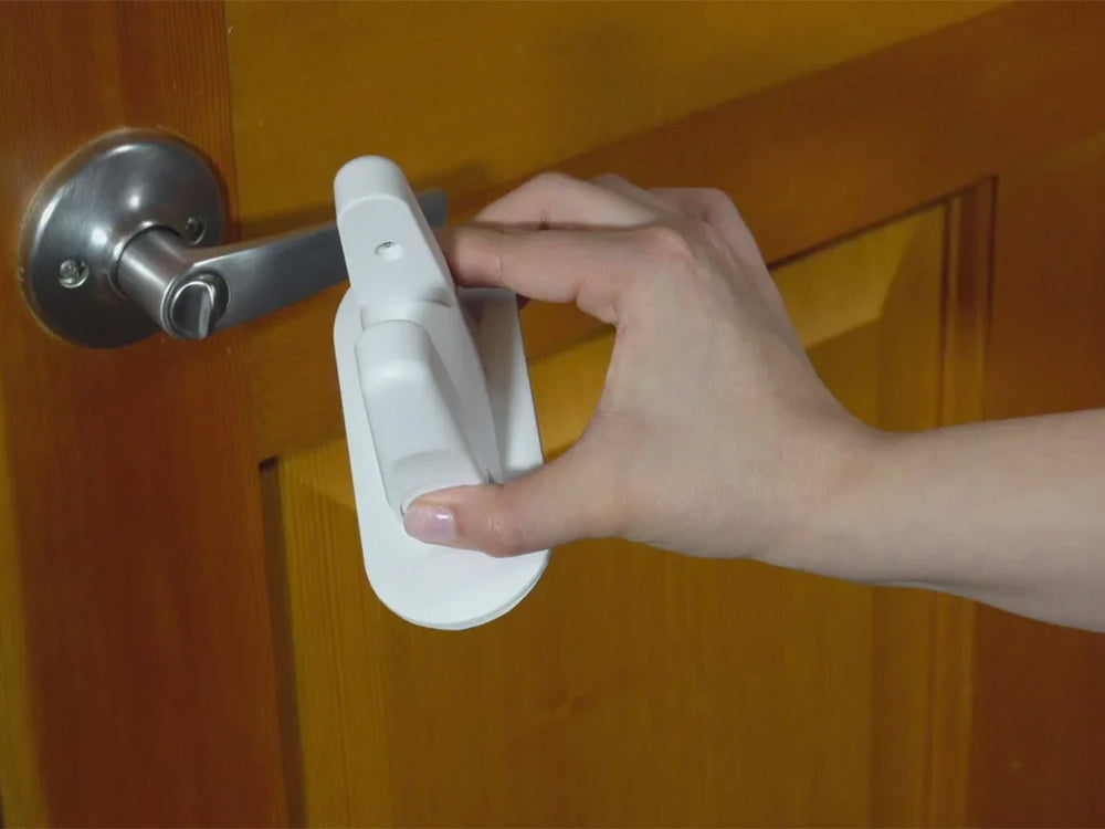 Langų rankenos apsauginis užraktas 2 vnt.