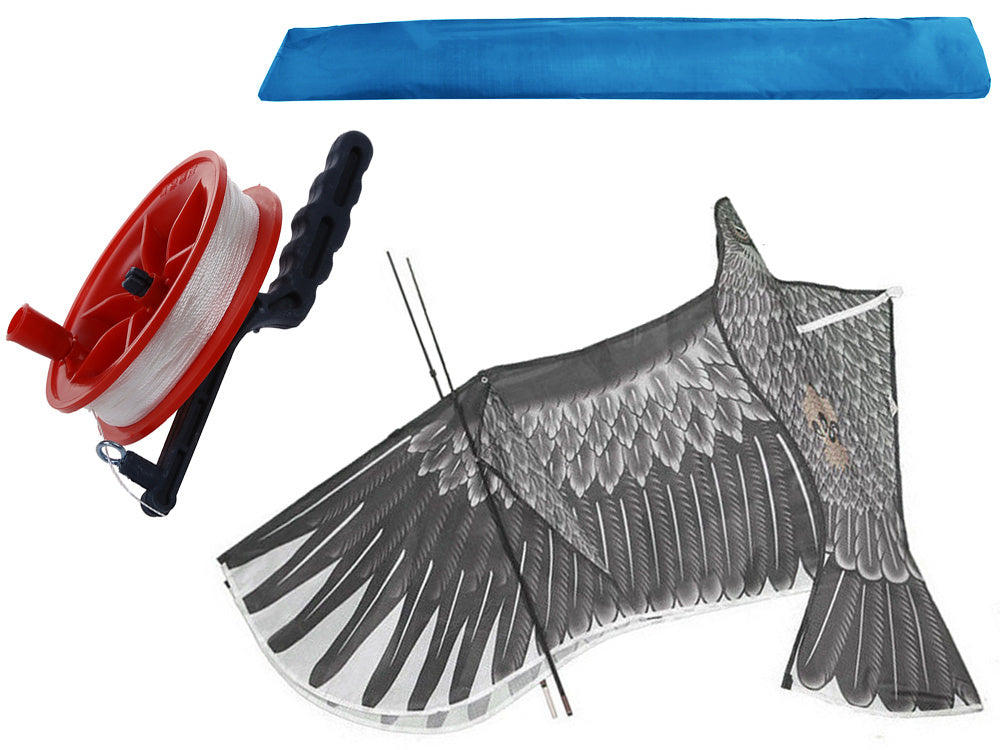 Aitvaras "bird eagle" 2 m paukščių atbaidymo priemonė su virvele