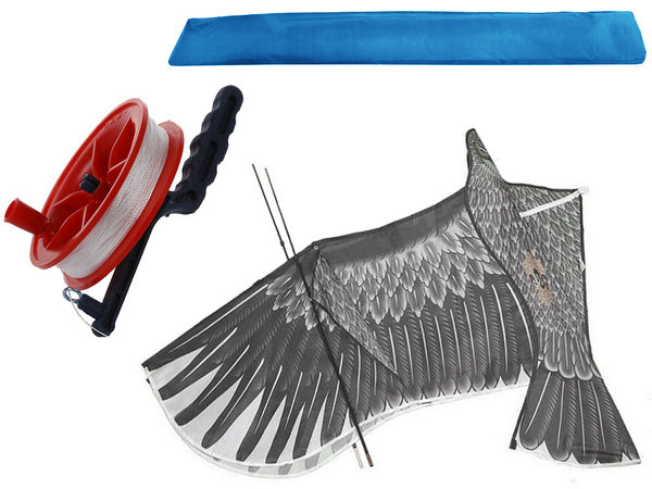 Aitvaras "bird eagle" 2 m paukščių atbaidymo priemonė su virvele