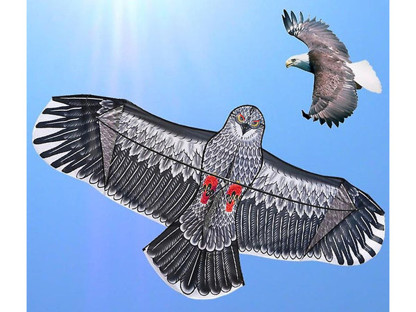 Aitvaras "bird eagle" 2 m paukščių atbaidymo priemonė su virvele