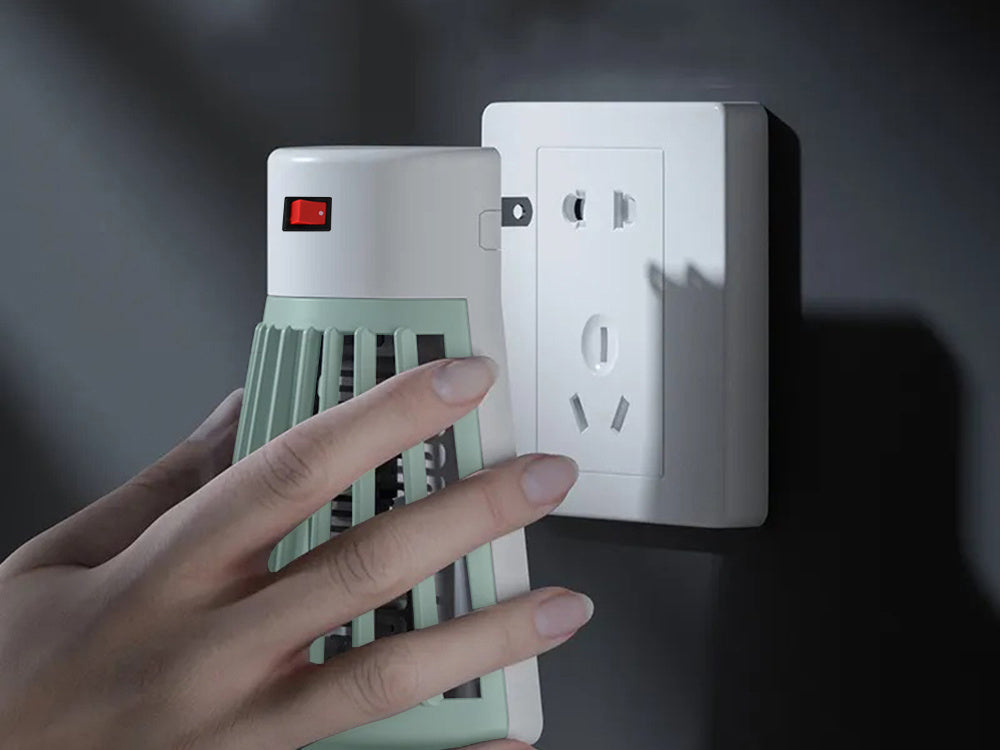 Vabzdžius atbaidanti lempa nuo uodų uv, skirta lizdui