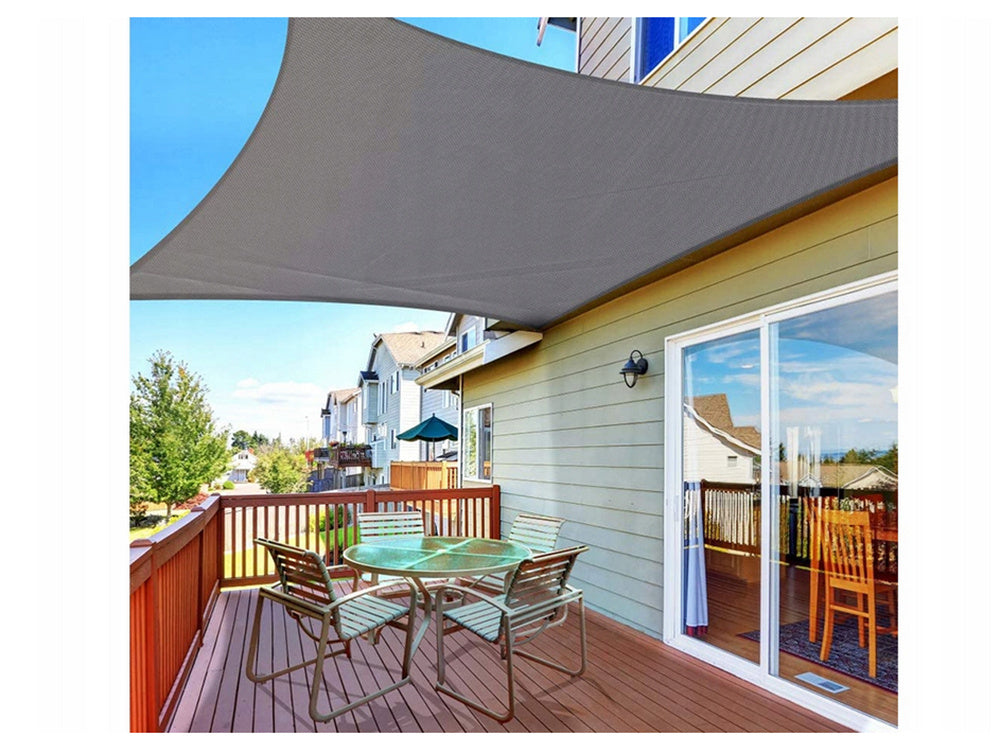 Pilkos spalvos 4x3 m vandens užtvirtinto sodo ženklas