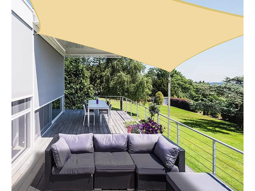 4 x 3 m vandens nepraleidžiantis sustiprintas sodo ekranas