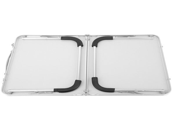 Sulankstomas stalas palapinės lagaminui