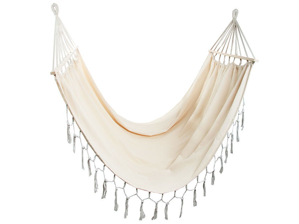 Sodo hamakas, kabantis ant rėmo, dvivietis rocker