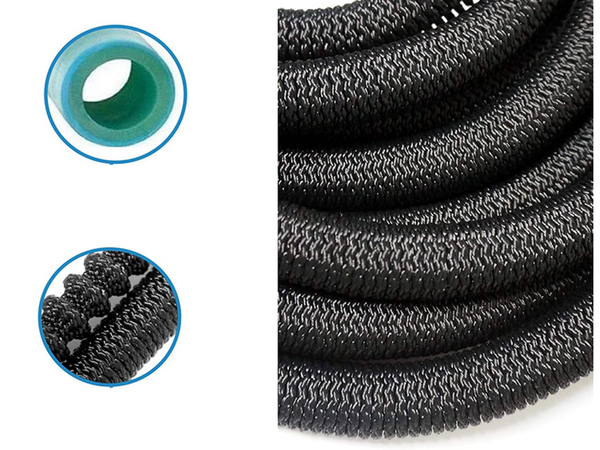 Sodo žarna 45 m ištempimo movos pistoleto kablys, 45m, Hossz, 45m