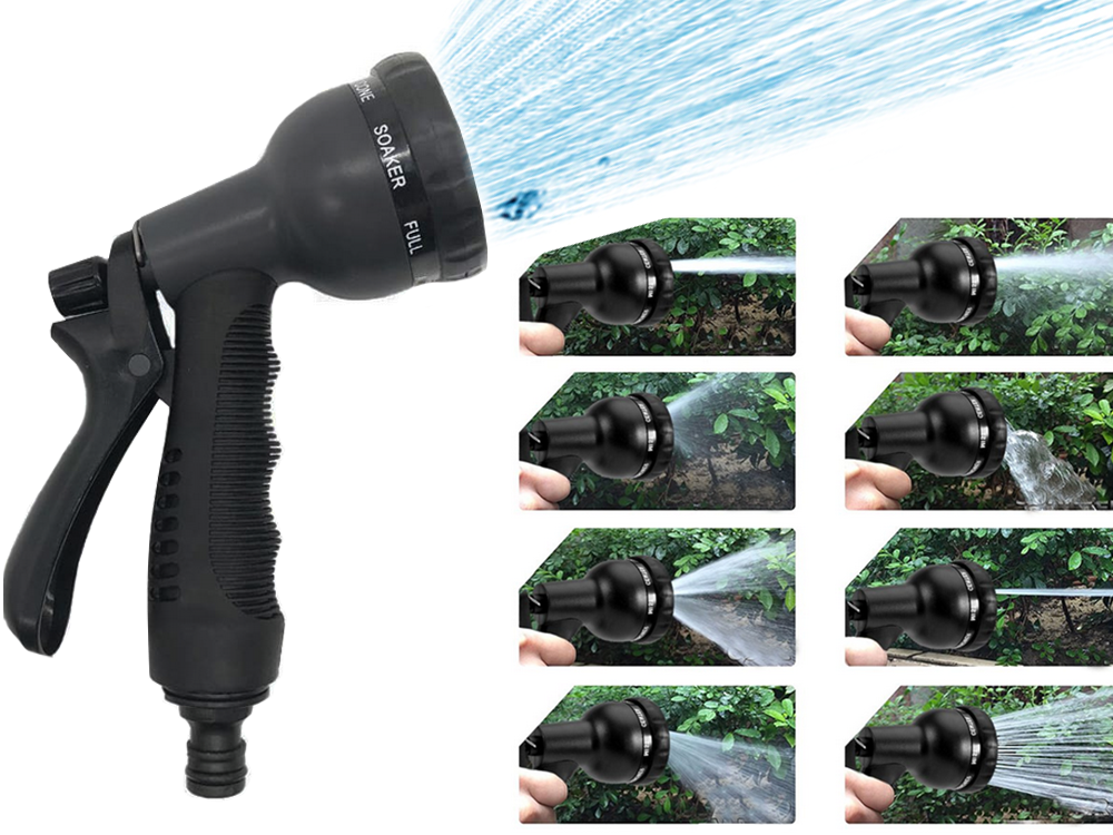 Sodo žarna 45 m ištempimo movos pistoleto kablys, 45m, Hossz, 45m