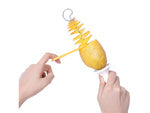 Bulvių traškučių kepimo mašina twisted fryer