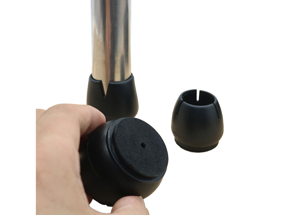 Kėdžių kojų dangteliai veltinis 12-16 mm juodas 16 vnt.