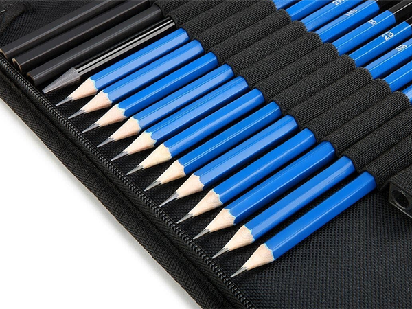 Profesionalus piešimo eskizų rinkinys 32in1