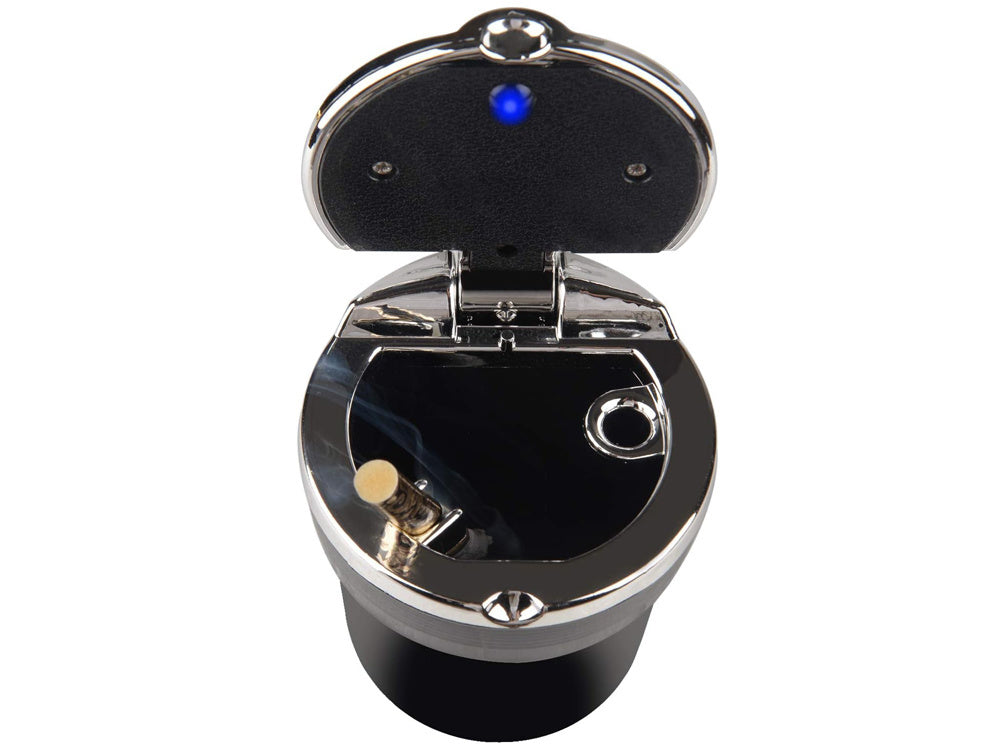 Automobilio peleninės krepšelis vietoj puodelio