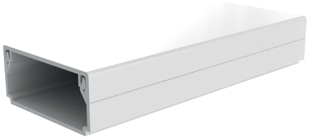 Kabelių lovelis Kopos LHD 40X20_HD (baltas, 40×20 mm, 2 m, su apsaugine plėvele)