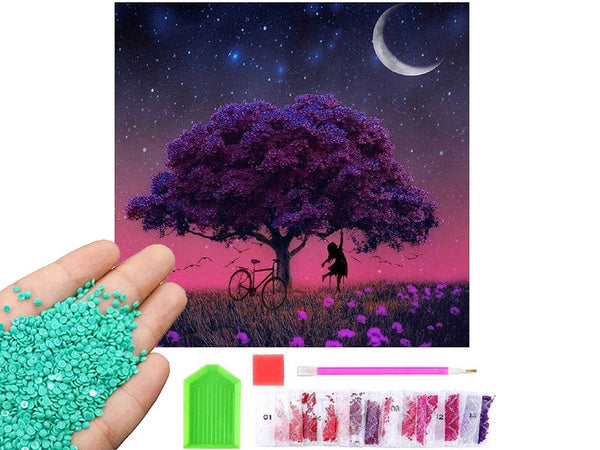 Deimantinio siuvinėjimo medžio rinkinys deimantinė tapyba