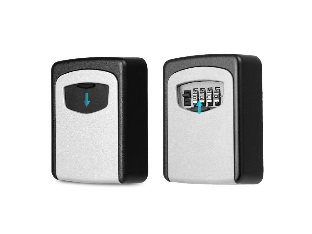 Metalinis seifas seifo dėžutė raktų spintelė šifro kodas