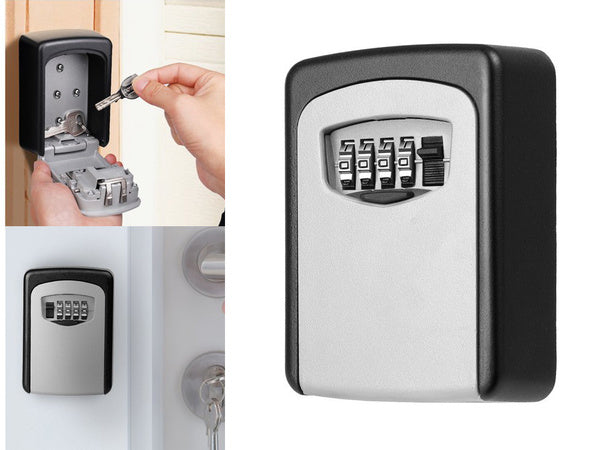 Metalinis seifas seifo dėžutė raktų spintelė šifro kodas