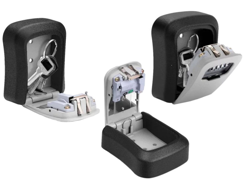 Metalinis seifas seifo dėžutė raktų spintelė šifro kodas