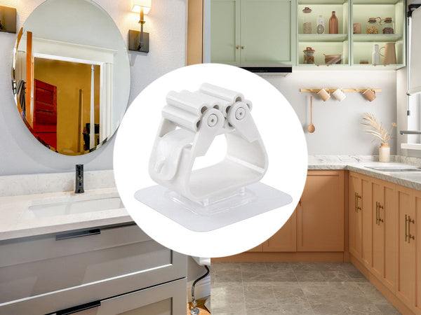 Lipnus šepetėlio laikiklis lazdelinei šluostei