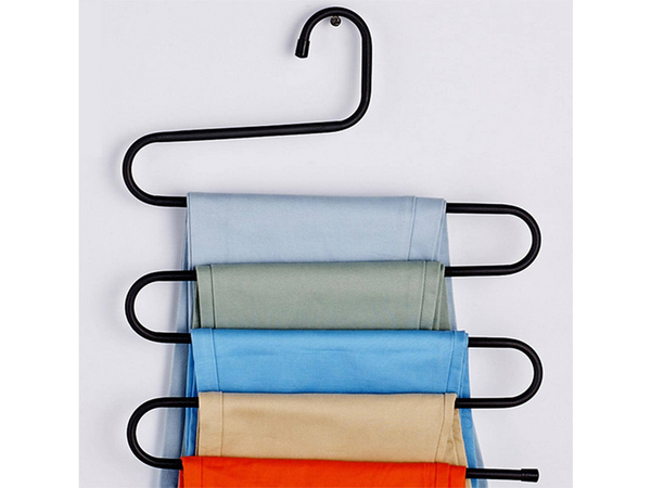 Kelnių pakaba spintai 5 poros kietos