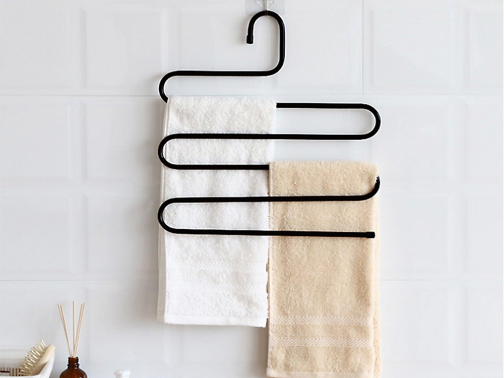 Kelnių pakaba spintai 5 poros kietos