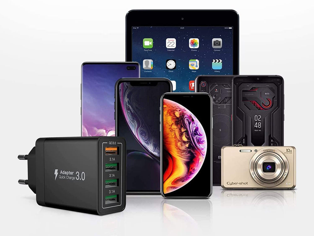 4xusb quick charge 3.0 tinklo įkroviklis