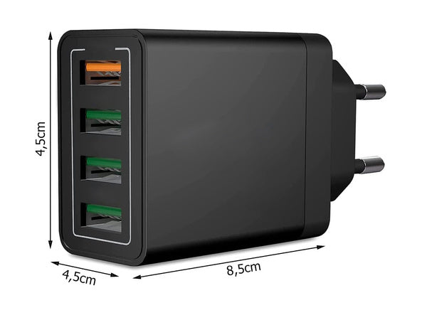 4xusb quick charge 3.0 tinklo įkroviklis