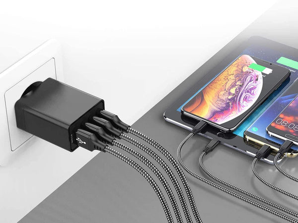 4xusb quick charge 3.0 tinklo įkroviklis