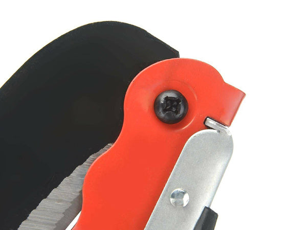 Pjaunamoji sulankstomasis serpas, skirtas pjauti rankiniu peiliu