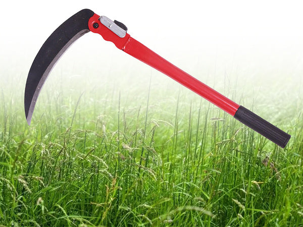 Pjaunamoji sulankstomasis serpas, skirtas pjauti rankiniu peiliu