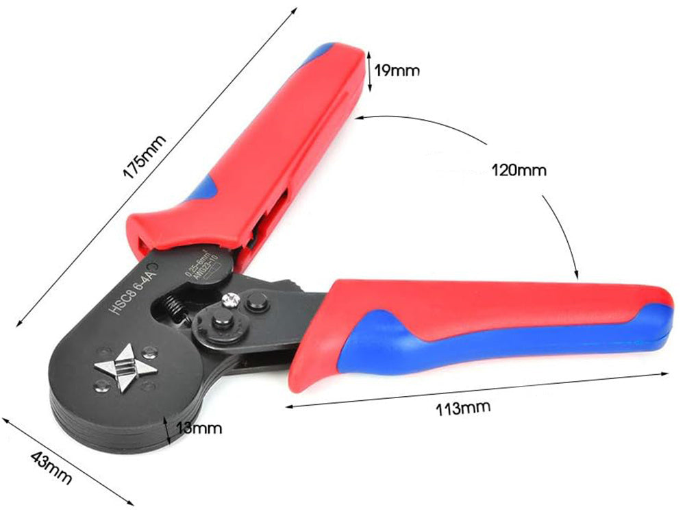 Presas galinėms įvorėms 0,25-10 mm²