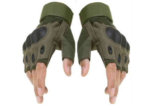 Taktinės pirštinės be pirštų karinės išgyvenimo pirštinės xl