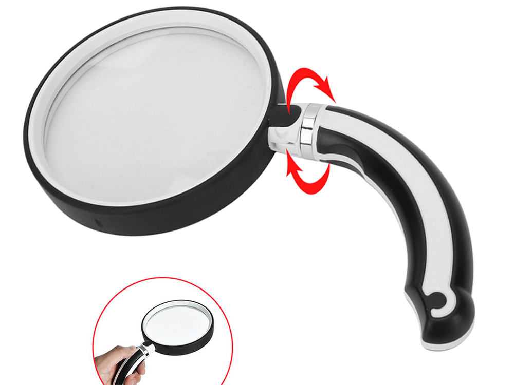 Classic lump 90 mm folding glass